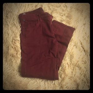 Maroon Pants